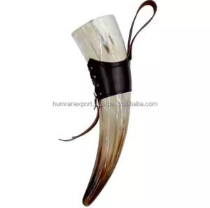 Cuerno para beber vikingo ecológico hecho a mano indio diseño Animal forma Natural-para mostrar tradiciones nórdicas celebración - Product Image 2