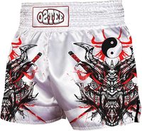 Celana Pendek Kickboxing Muay Thai Desain 3D Profesional untuk Kompetisi Muay Thai |   Celana Tinju Tahan Lama dengan Belahan Samping