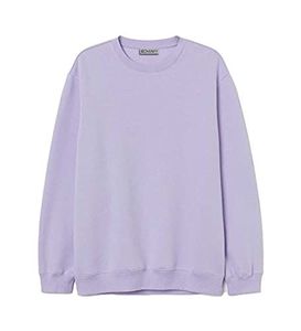 เสื้อสเวตเชิ้ตคอกลมสีพื้นแบบยูนิเซ็กซ์ ทรงโอเวอร์ไซส์ ความยาวปกติ ผ้าถัก สวมใส่สบายๆ สำหรับฤดูใบไม้ร่วง - Product Image 3