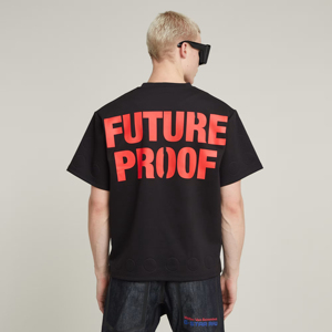 T-shirt surdimensionné en coton épais 230 g/m² pour hommes grandes tailles, coupe décontractée, personnalisable - Product Image 2