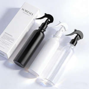 Bouteille pulvérisateur à pompe en plastique PET 370 ml couleur personnalisée - Bouteille en plastique Cosmo vide pour coiffure, nettoyage, impression sérigraphique - Product Image 6