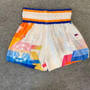 Pantalones Cortos de Muay Thai de Alta Calidad para Boxeo, Ropa de Combate, Pantalones Cortos de Compresión para Muay Thai, Precio al por Mayor - Product Image 2