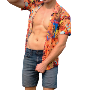 <b>Mens</b> Solid Full Sleeve Casual <b>Shirt</b> Regular Fit 100% Cotton Breathable Lightweight <b>Beach</b> Vacation Summer Wear - Product Image 5