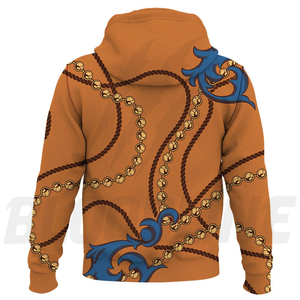 Sudadera con Capucha Blanca Unisex con Cierre, Corte Regular, Tejido de Punto, 100% Algodón, Transpirable, de Secado Rápido, Antiarrugas, para Invierno - Product Image 4