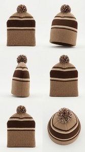 Gorros Unisex de Moda, Estilo Beanie, Tejidos, Suaves, Cálidos, Elásticos, Transpirables, para Invierno, Casuales y Cómodos - Product Image 2