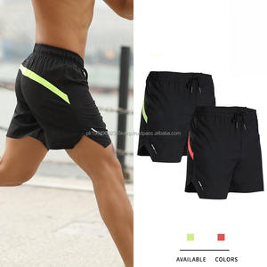 <b>Elastic</b> <b>Waist</b> Men Marathon Sports <b>Shorts</b> Polyester Running Gym <b>Shorts</b> - Product Image 4
