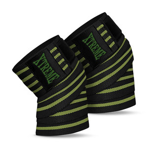 Bandes de genou pour la musculation, logo personnalisé, élastiques, respirantes, en nylon et néoprène, fermeture de protection, bandes de genou pour la musculation - Product Image 5