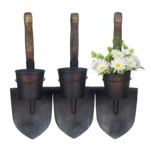 New Selling Manufacturer Oval Tin Flower Pot Galvanized Iron Flowerpot Double <b>Hook</b> Bucket Tinplate Iron Bucket - Product Image 4
