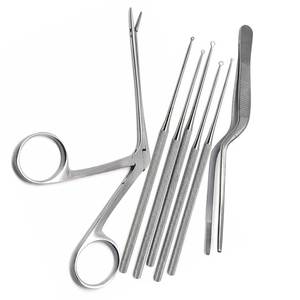 13-Piece Minor Surgery <b>Suture</b> <b>Kit</b> Instrument Box Steel Construction Durable Design CE Certified Clinic Use Veterinary MI-04-2059 - Product Image 2