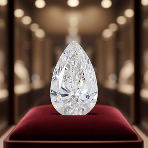 Diamant en forme de poire cultivé en laboratoire certifié IGI, 15,06 carats, qualité VVS2, diamants en vrac - Product Image 3