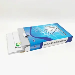 Tiptop-tintenstrahldruck nicht laminierte weiße PVC-kunststoff-visitenkarte A4 leeres PVC-ID-kartenblatt material 200 * 300 mm 760 mi