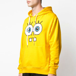 OEM Direct Supply High Quality Distressed Pullover Hoodie for Men Hot Selling Solid Color Thick Screen Print Logo Oversized - Product Image 3