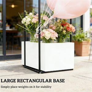 Arco e Struttura Nera per Giardino, Traliccio per Piante Rampicanti per Recinzioni e Cancelli da Giardino - Product Image 3
