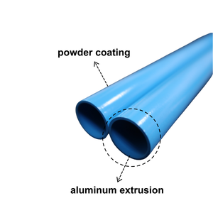 ท่ออลูมิเนียม7050ไร้รอยต่อสำหรับอุตสาหกรรมชุบผิว - Product Image 4