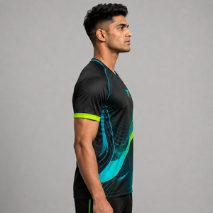 Ensemble de maillot de volley-ball rouge personnalisé, maillot sans manches à col en V avec short, uniforme en polyester respirant pour adultes - Product Image 6