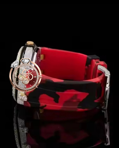Reloj de Lujo con Esfera Redonda de Moissanita para Hombre, Reloj de Pulsera con Brazalete de Diamantes Completos - Product Image 3