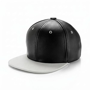 Gorra Unisex de 6 Paneles con Cierre a Presión, Visera Plana y Ojales, Estilo Urbano, para Adultos, Uso Casual - Product Image 1