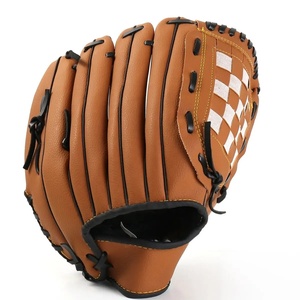 Guante de Béisbol de Cuero para Exteriores, para Mano Derecha, con Tejido Trapecio, Antideslizante, Cierre de Velcro, para Todas las Estaciones - Product Image 2