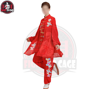 Con Logotipo Propio, Servicio OEM ODM, Ropa de Artes Marciales Totalmente Personalizada, Producto Nuevo y Moderno, Nuevo Diseño, Uniforme de Kung Fu para Mujer - Product Image 5