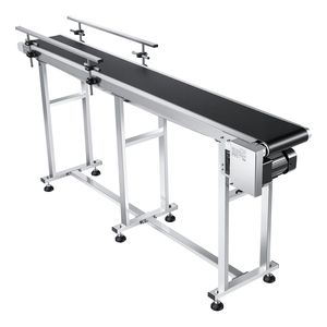 Nastro Trasportatore Motorizzato in Acciaio Inossidabile Resistente 71 X 7.8 Pollici, Tavolo Trasportatore 71 X 7.8 Pollici per Applicazioni di Codifica a Getto d'Inchiostro - Product Image 1