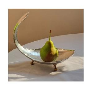 Bol à fruits tendance en fer martelé couleur or, vaisselle pour accessoires de cuisine - Product Image 4