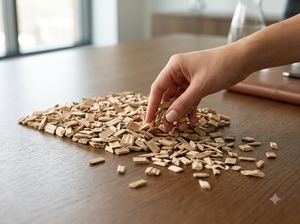 Copeaux de bois d'acacia naturel en vrac, combustible biomasse pour chaudières industrielles, production de MDF et papeteries - Product Image 5