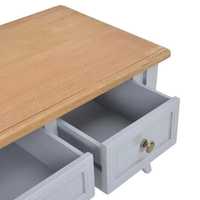 Table basse traditionnelle en bois faite à la main, bicolore, pliable, meubles de salon