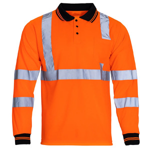 Camisetas Polo de Seguridad Altamente Reflectantes 100% Poliéster, Personalizables, para Trabajo de Seguridad y Construcción - Product Image 6