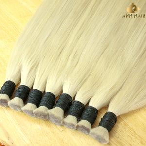 Cabello Virgen Vietnamita Liso al Por Mayor - Rubio Platino 100% Cabello Humano (Cabello Natural) - Product Image 5
