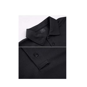 Polo de manga corta para hombre, camisa con logotipo personalizado, OEM, de talla grande - Product Image 6