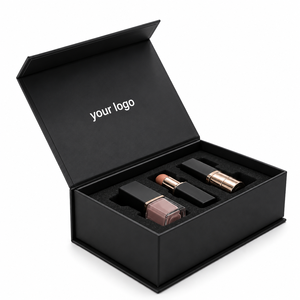 Boîte cadeau rigide en carton blanc de luxe avec fermeture magnétique, logo personnalisé, matériaux recyclés, insert en mousse EVA, éponge ondulée - Product Image 2