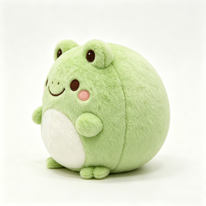 Peluche de Rana Verde Personalizado, Peluche de Rana Redonda y Adorable con Relleno de Algodón PP para Bebés de 0 a 24 Meses - Product Image 5
