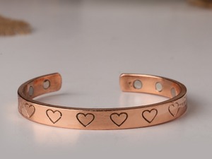 <b>Healing</b> Copper <b>Bracelet</b> Handmade Customizable Logo Size Luxury Promotional Novelty Men Women Mother's Day Antique Creations - Product Image 4