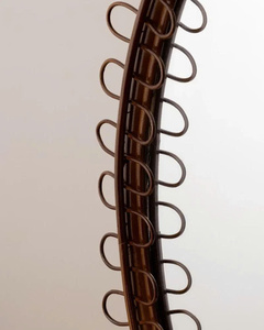 Natural White Rattan Basic Mirror Handcrafted Beautiful Makeup Mirror From Artex Thien Thanh - Product Image 3