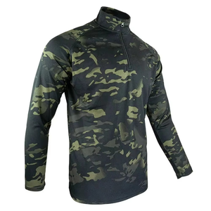 <b>Men's</b> <b>Thermal</b> Sleeve Hunting Base Layer <b>Top</b> Neoprene Lightweight Digital Print Design Quick Dry High Quality Cheap Price - Product Image 3