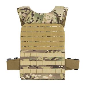 Gilet lesté vert camouflage numérique en néoprène avec bandes réfléchissantes, sangles à double boucle, respirant, pour exercices cardio et fitness - Product Image 3