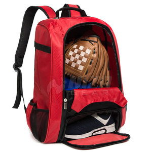 Hot Sale NIZA GEAR Made Pakistan Unisex Casual <b>Big</b> Capacity Nylon Eco-friendly Breathable Baseball Sports <b>Backpack</b> Customizable - Product Image 2