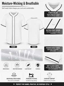 Men's Baseball Uniform Set Jersey Pants Hat <b>Socks</b> <b>Moisture</b> Wicking Short Sleeve Breathable Polyester Heat-Transfer Printed - Product Image 4