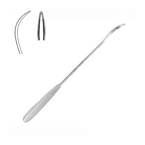 เครื่องมือผ่าตัด BRUNNER Ligature Conductors ขนาด 18 ซม. พร้อมหัววัดแบบโค้งงอเล็กน้อย 30 ซม. สำหรับวางสายรัดหลอดเลือด - Product Image 6