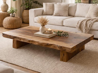 Table basse en bois sur mesure en gros, mobilier de salon sur mesure, design personnalisé pour des intérieurs d'habitation personnalisés