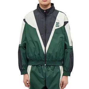 Survêtement coupe-vent pour homme, streetwear, manches longues, léger, personnalisé, écologique, imperméable, pour l'entraînement et le jogging - Product Image 4