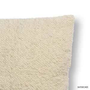 หมอนอิงผ้าบูเคลสีงาช้าง - Product Image 2