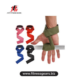 Support de poignet réglable antidérapant pour musculation unisexe avec fermeture auto-agrippante - Product Image 2