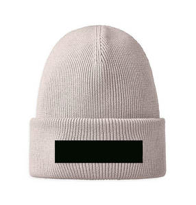 Bonnet tricoté pour l'aventure en plein air, chapeau d'hiver chaud, bonnet en tricot de qualité supérieure, marque privée, OEM, ODM, vêtements personnalisés en gros - Product Image 5