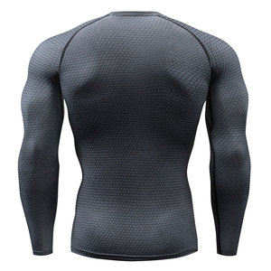 เสื้อแรชการ์ดแขนยาวราคาถูก ออกแบบเองได้ ขายส่ง สินค้าขายดี ผลิตในปากีสถาน - Product Image 3