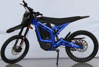 Sur ron72V Dirt Bike électrique lumière abeille x Puissance maximale 6000W Moto électrique 72V40Ah hors route Ebike Moto électrique