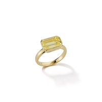 Anillo de Compromiso de Oro Sólido Real de 10k, 14k, 18K con Diamante Cultivado en Laboratorio de 3 Quilates, Corte Esmeralda, Claridad VS, Certificado IGI, Engaste de Bisel, Venta al por Mayor