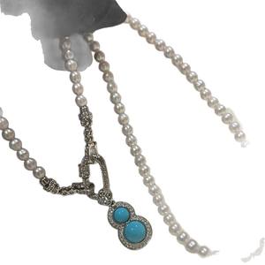 Colliers en perles baroques d'eau douce naturelles neuves en gros, perles en forme de cure-dents, bandes de perles, accessoires de bijoux, boucles d'oreilles élégantes - Product Image 5