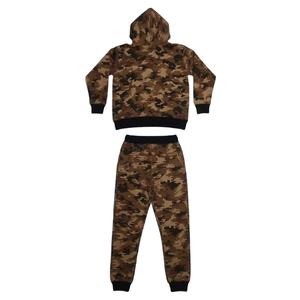 Survêtement d'hiver pour homme, style streetwear, décontracté, pour le fitness, usage quotidien, respirant, séchage rapide, à capuche, 100% coton biologique, molleton - Product Image 2