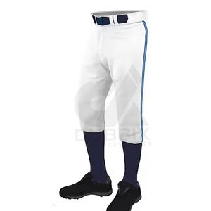Nuevo modelo de uniforme de béisbol ligero de 100% poliéster para adultos de secado rápido y transpirable con estilo vintage para softbol - Product Image 4